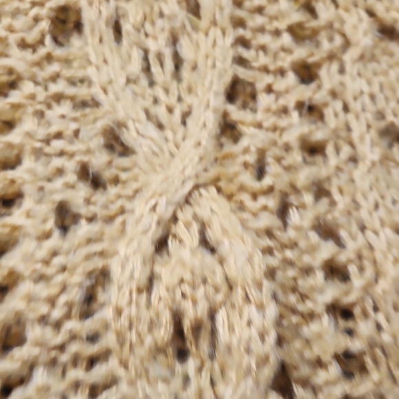 Moon & Madison Cropped Mustard Knit Sweater - Picture 3 of 7